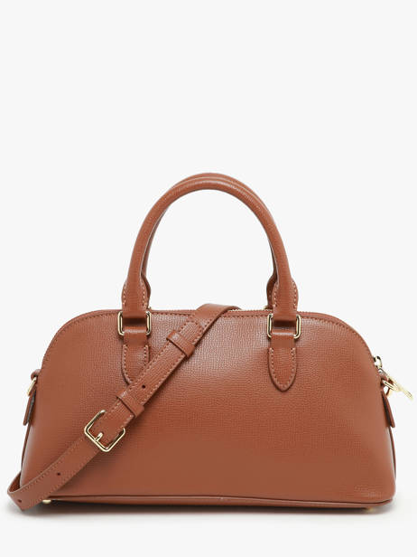 Handtas Sierra Jia Leder Lancaster Beige sierra jia 3 ander zicht 4